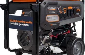 Generac 22,500 Starting Watt Portable Gas Generator Review