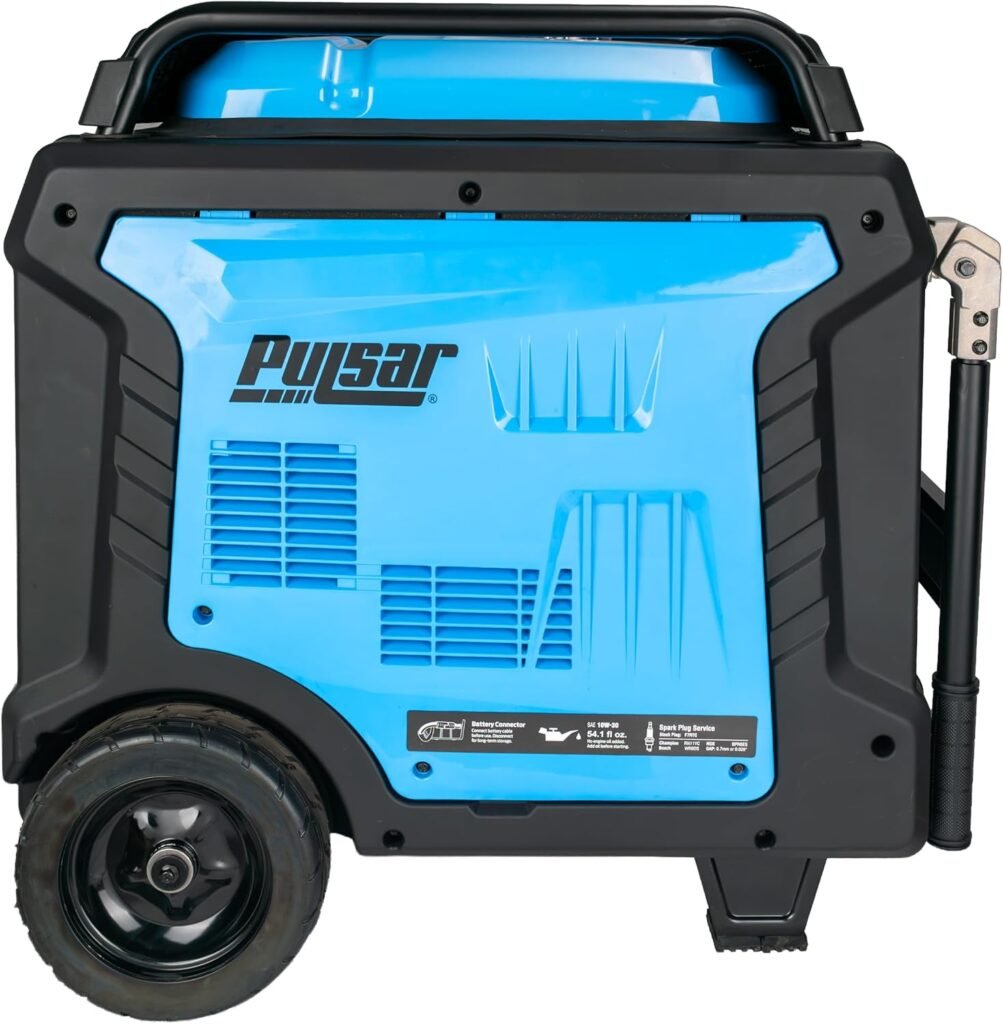 Pulsar PGD170TiSRCO 17,000W Tri-Fuel Inverter Generator with CO Sentry, Remote Start, ATS Inlet, 120V/240V, Gas, Propane, and Natural Gas Pulsar PGD170TiSRCO 17,000W Tri-Fuel Inverter Generator with CO Sentry, Remote Start, ATS Inlet, 120V/240V, Gas, Propane, and Natural Gas