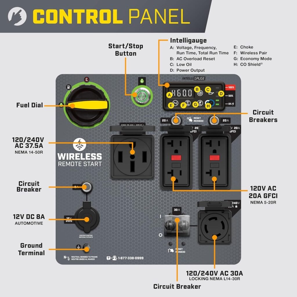 Champion Power Equipment 11,000-Watt Wireless Remote Start Home Backup Portable Inverter Generator with Quiet Technology and Free 3-Year Warranty Champion Power Equipment 11,000-Watt Wireless Remote Start Home Backup Portable Inverter Generator with Quiet Technology and Free 3-Year Warranty